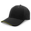 Tempo Trim Caps Black Gold